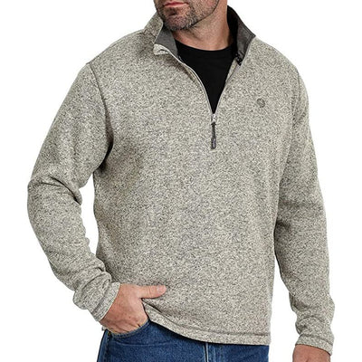 WRANGLER GEORGE STRAIGHT 1/4 ZIP KNIT PULLOVER (Clearance)