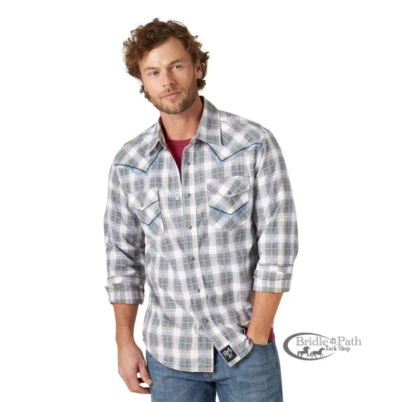 WRANGLER MENS ROCK 47 MODERN FIT SHIRT