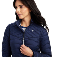 ARIAT WOMENS IDEAL DOWN JACKET - NAVY