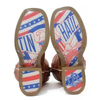 TIN HAUL YOUTH BALD EAGLE COWBOY BOOT