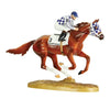 BREYER SECRETARIAT 50TH ANNIVERSARY FIGURINE WITH JOCKEY