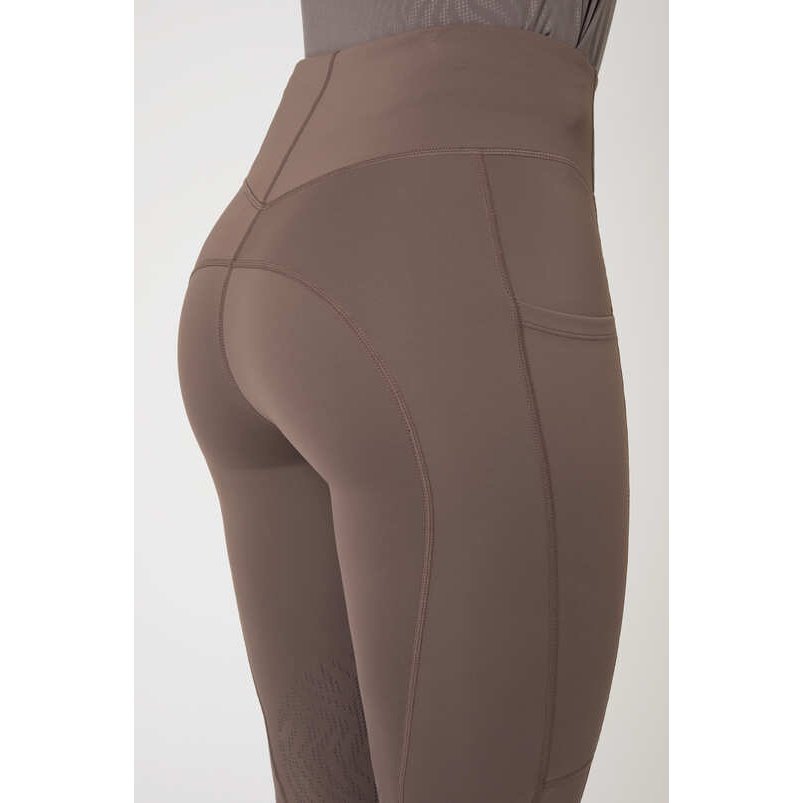 HORZE WOMENS ALYSSA FULL GRIP TIGHT - IRON GREY BROWN