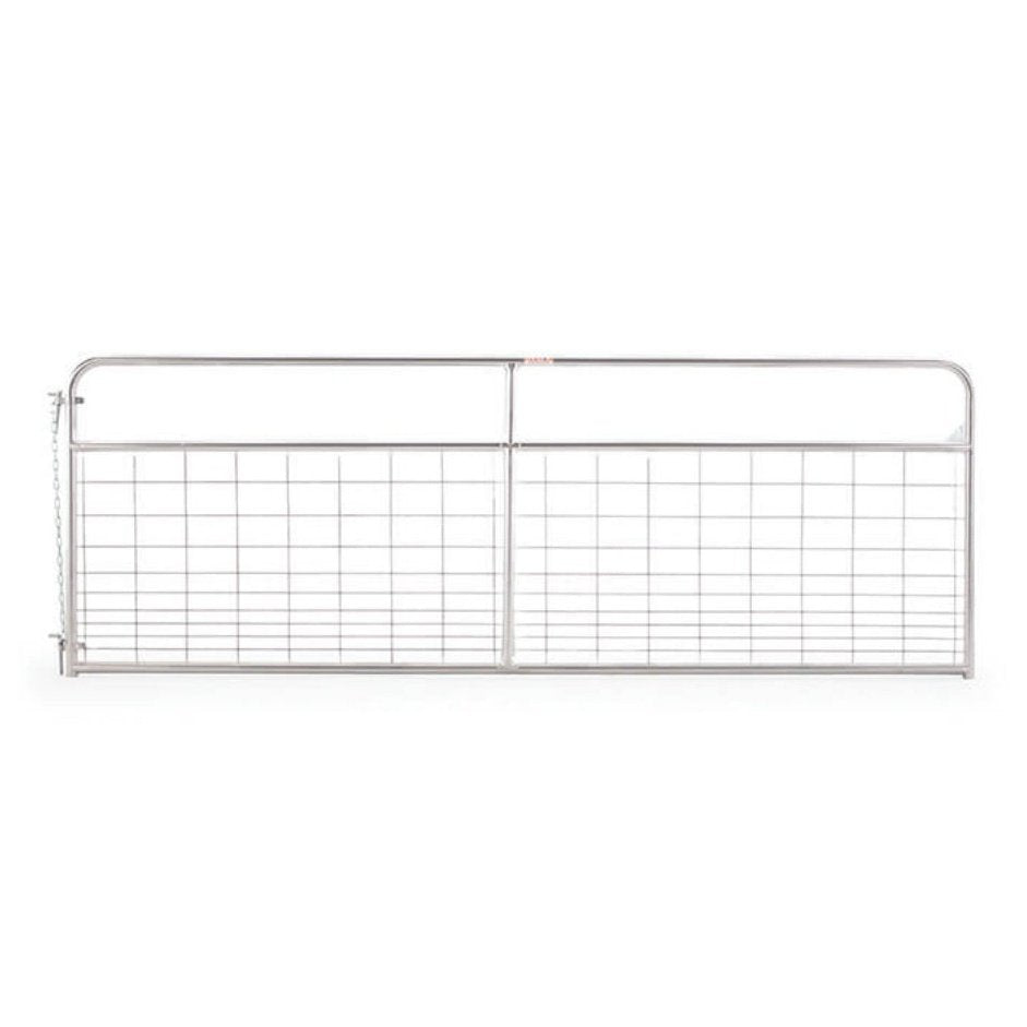 WATCHMAN GALVANIZED WIRE MESH GATE 08 FT