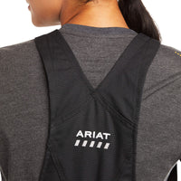 ARIAT REBAR WOMENS INSULATED BIB OVERALLS - BLACK