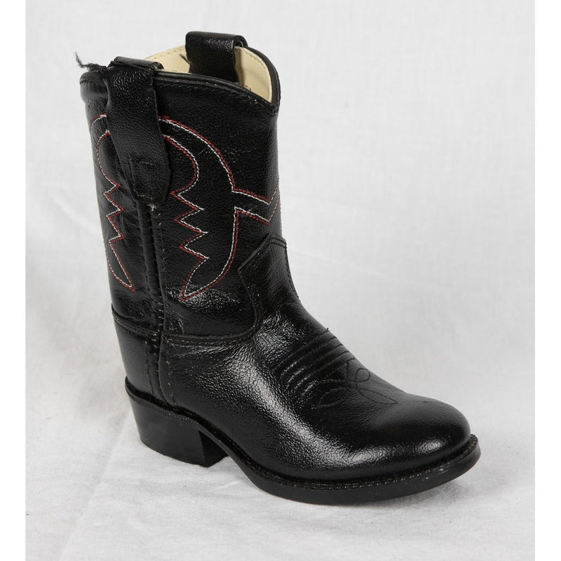 CLEARANCE - OLD WEST INFANT COWBOY BOOT - BLACK