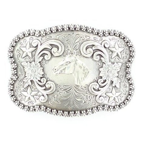 NOCONA HORSE HEAD BUCKLE