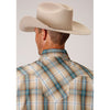 ROPER MENS SADDLE PLAID SHIRT