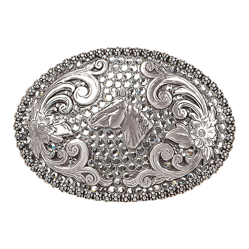 NOCONA HORSE HEAD BUCKLE