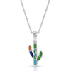 MONTANA SILVERSMITHS TWO SIDED TO EVERY CACTUS NECKLACE