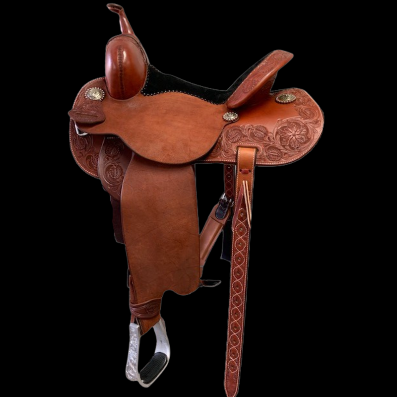 LISA LOCKHART FEARLESS MARTIN BARREL SADDLE 14"