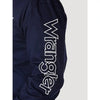 WRANGLER MENS LOGO BUTTON DOWN SHIRT - NAVY