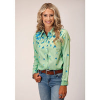 ROPER WOMENS SUMMER FLORAL SHIRT