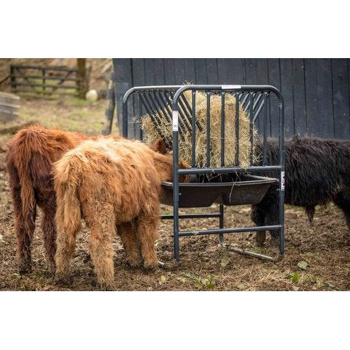 TARTER ADJUSTABLE HAY AND GRAIN FEEDER