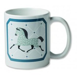 Dapple Grey Horse Mug
