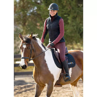 KERRIT WOMENS GOOD GALLOP QUILTED VEST - BLACK