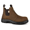 TIGER SAFETY MENS BOOTS BROWN 5925C