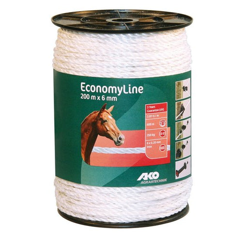 Electric Fencing Rope 200m