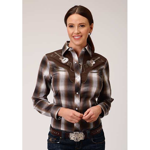 Roper Ladies Guitar Plaid