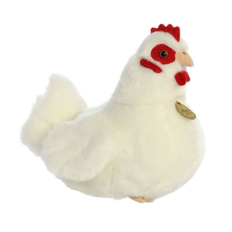 MIYONI WHITE HEN 9"