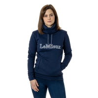 LEMIEUX HIGHLAND FUNNEL NECK HOODIE - NAVY