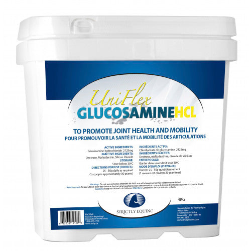 STRICKLY EQUINE UNI FLEX GLUCOSAMINE HCL 5KG