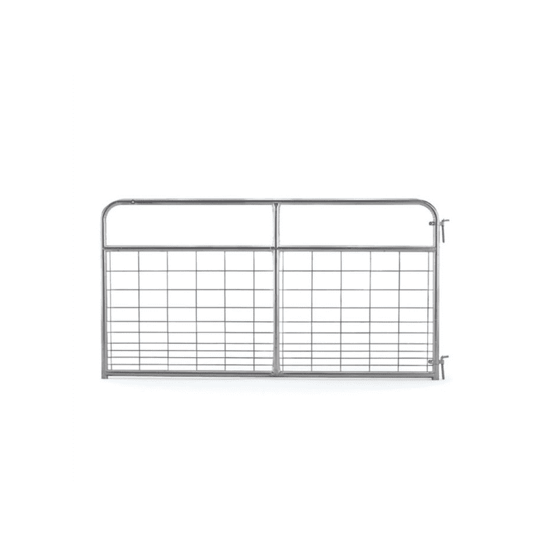 WATCHMAN GALVANIZED WIRE MESH GATE 08 FT