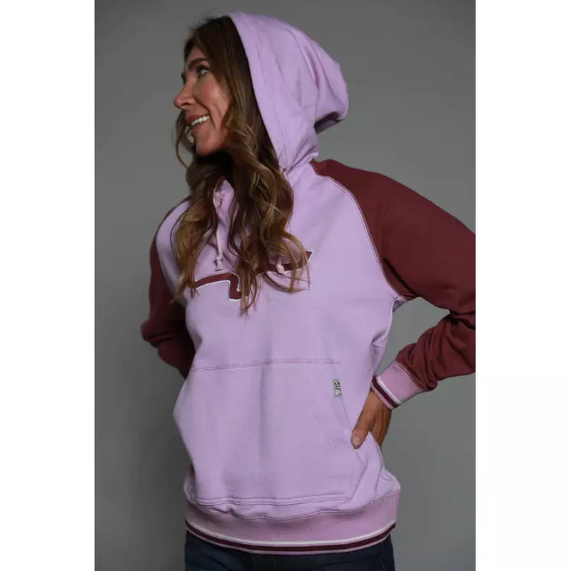 KIMES RANCH WOMENS SUMMER LOVE HOODIE - LAVENDER