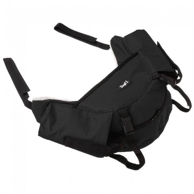 TOUGH 1 ENGLISH CANTLE BAG BLACK