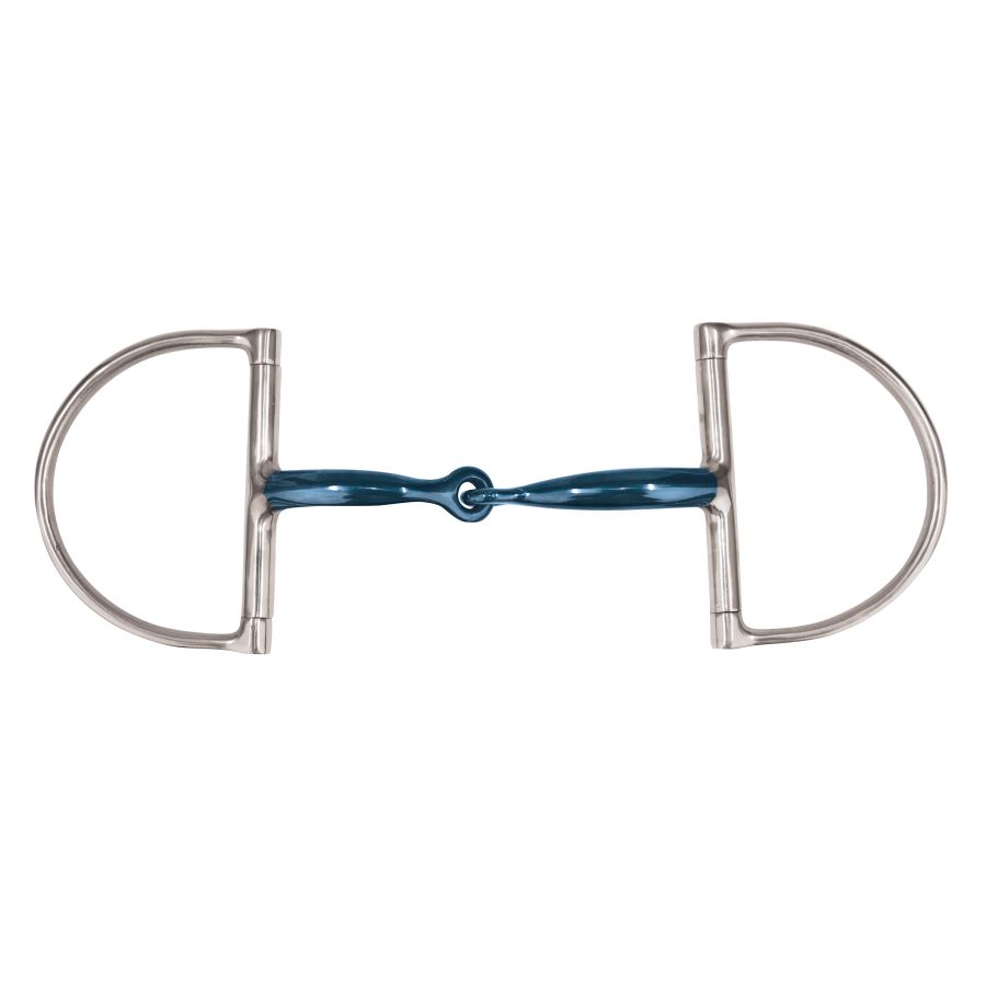 KORSTEEL BLUE STEEL JOINTED DEE RING SNAFFLE BIT – Bridle Path Tack Shop