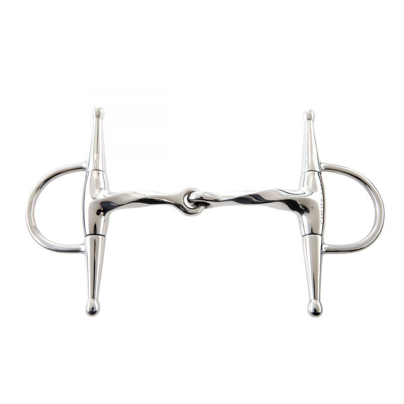 KORSTEEL JP SLOW TWIST EGGBUTT FULL CHEEK SNAFFLE 5"