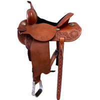 LISA LOCKHART FEARLESS MARTIN BARREL SADDLE 14"