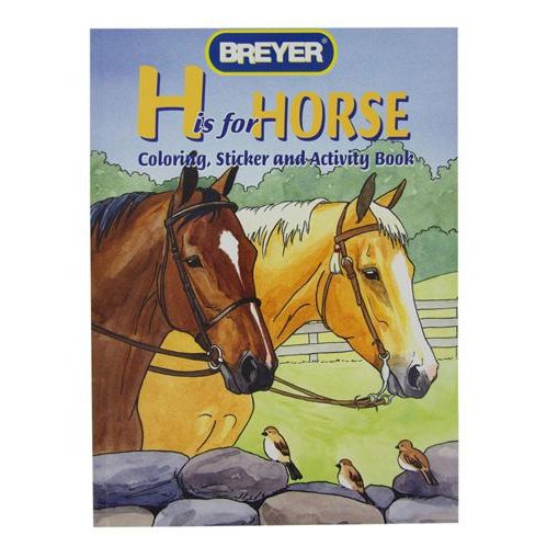 Breyer Colouring Sticker Book