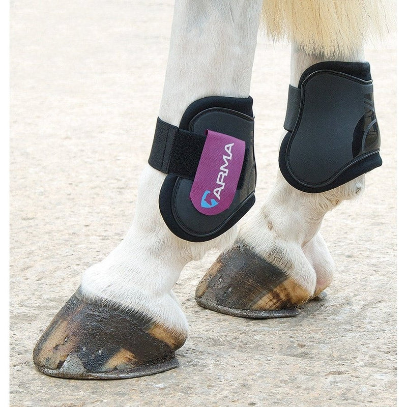 ARMA FETLOCK BOOTS BLACK PONY/COB