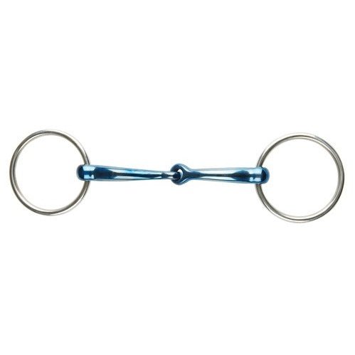 KORSTEEL BLUE STEEL LOOSE RING SNAFFLE BIT