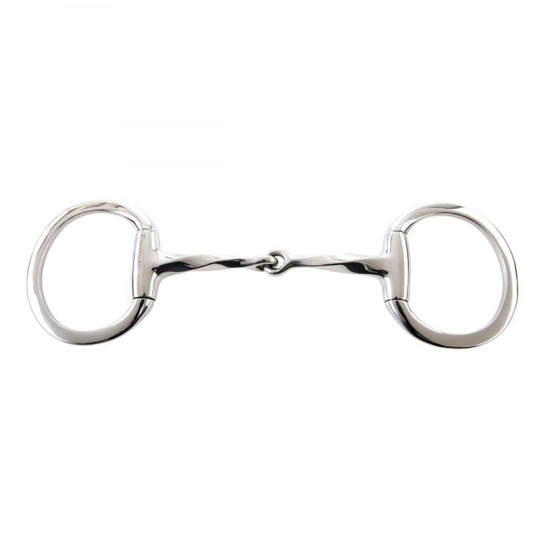 KORSTEEL SLOW TWIST EGGBUTT SNAFFLE BIT 5.25"