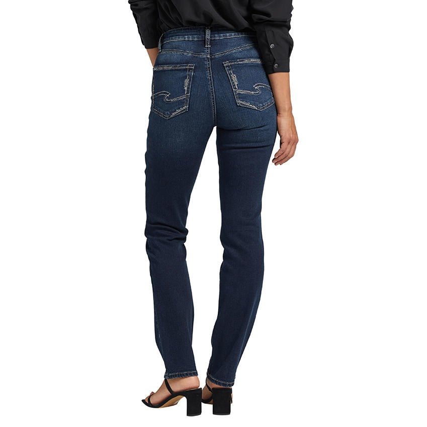 SILVER WOMENS AVERY STRAIGHT LEG JEAN