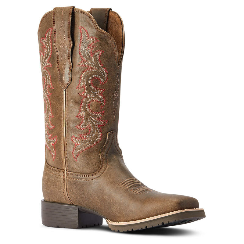 ARIAT WOMENS HYBRID RANCHER STRETCHFIT WESTERN BOOT