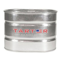 Tarter Galvanized 70 Gallon Stock Tank 2'X2'X3' Tall Oval