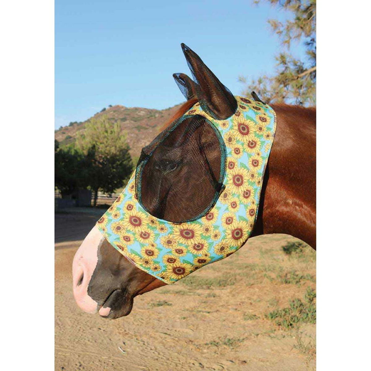 PROFESSIONAL'S CHOICE COMFORTFIT LYCRA FLY MASK PONY