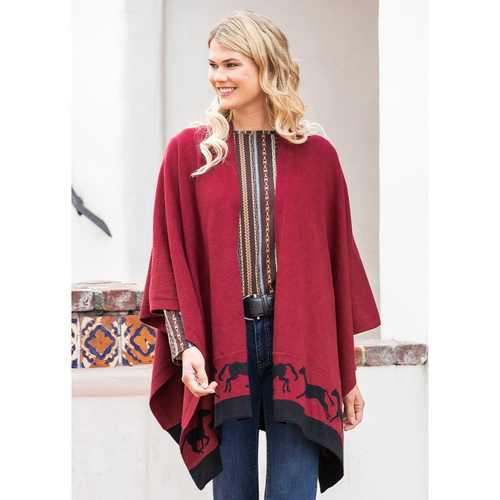 KERRITS EQL WILD HORSE WRAP SWEATER