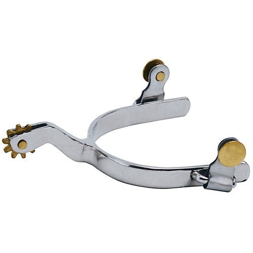 WEAVER LEATHER PLAIN BAND ROPING SPUR