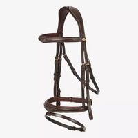 LEMIEUX COMPETITION FLASH BRIDLE - HAVANA FULL