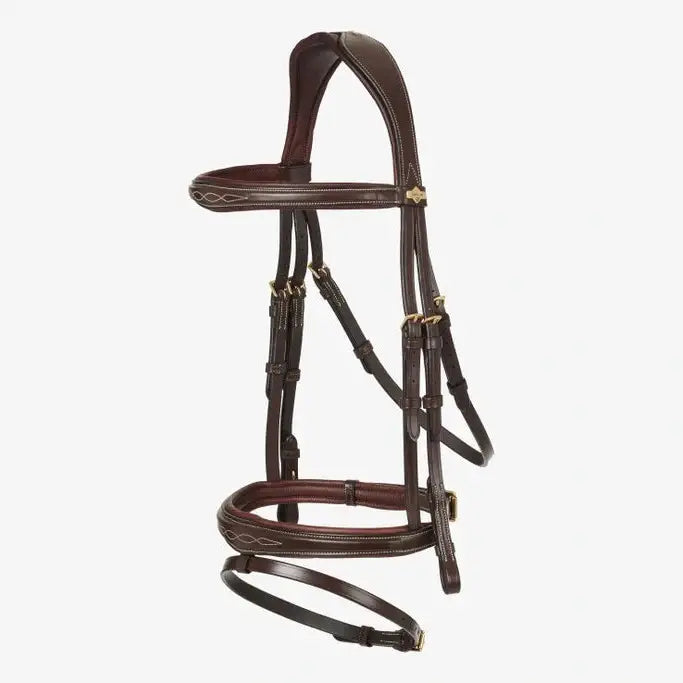 LEMIEUX COMPETITION FLASH BRIDLE - HAVANA