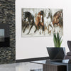 4 WILD HORSES PAINTING