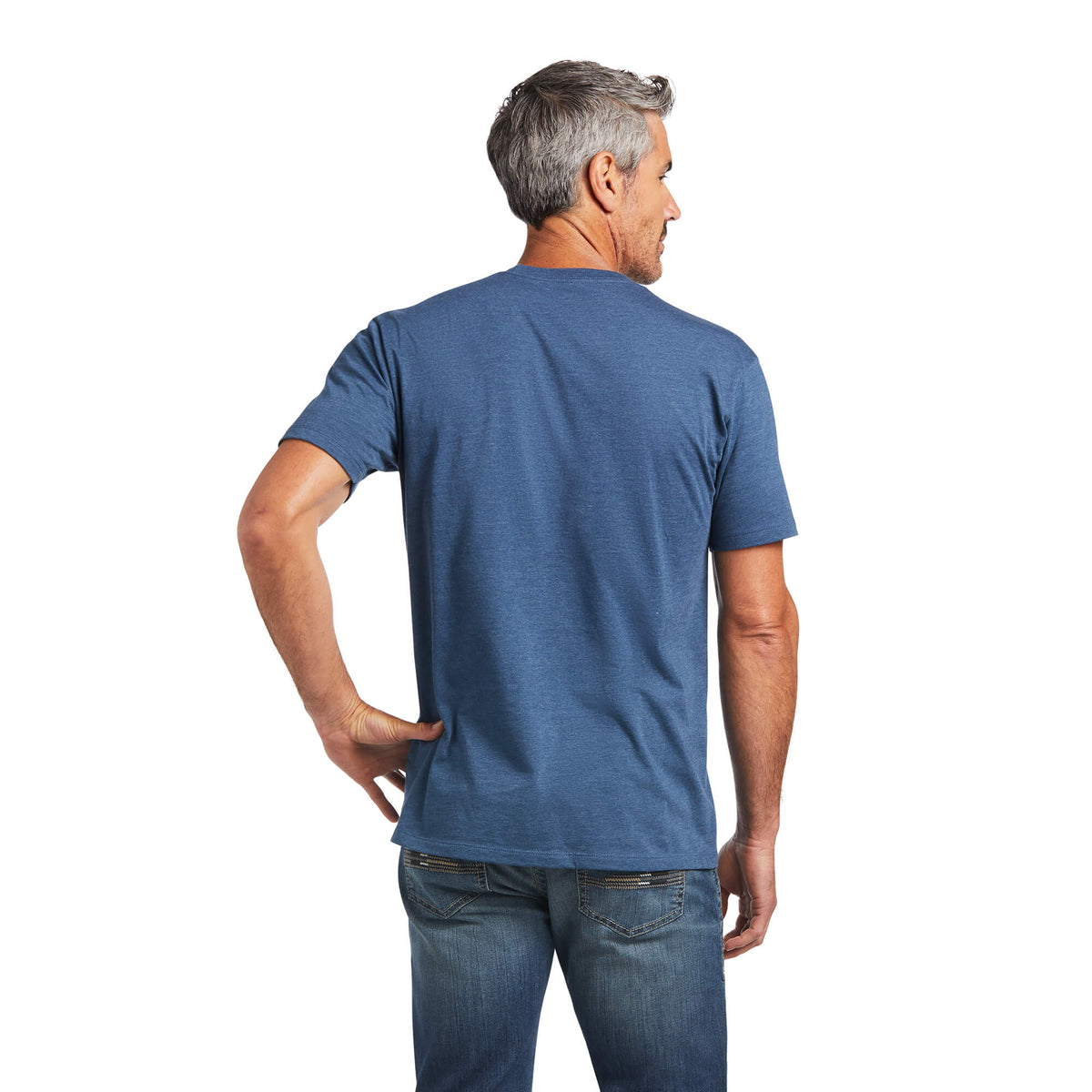 ARIAT MENS HIBISCUS TEE SHIRT