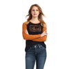 ARIAT WOMENS REAL BASEBALL SHIRT