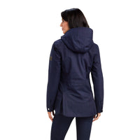 ARIAT WOMENS STERLING WATERPROOF INSULATED PARKA- NAVY