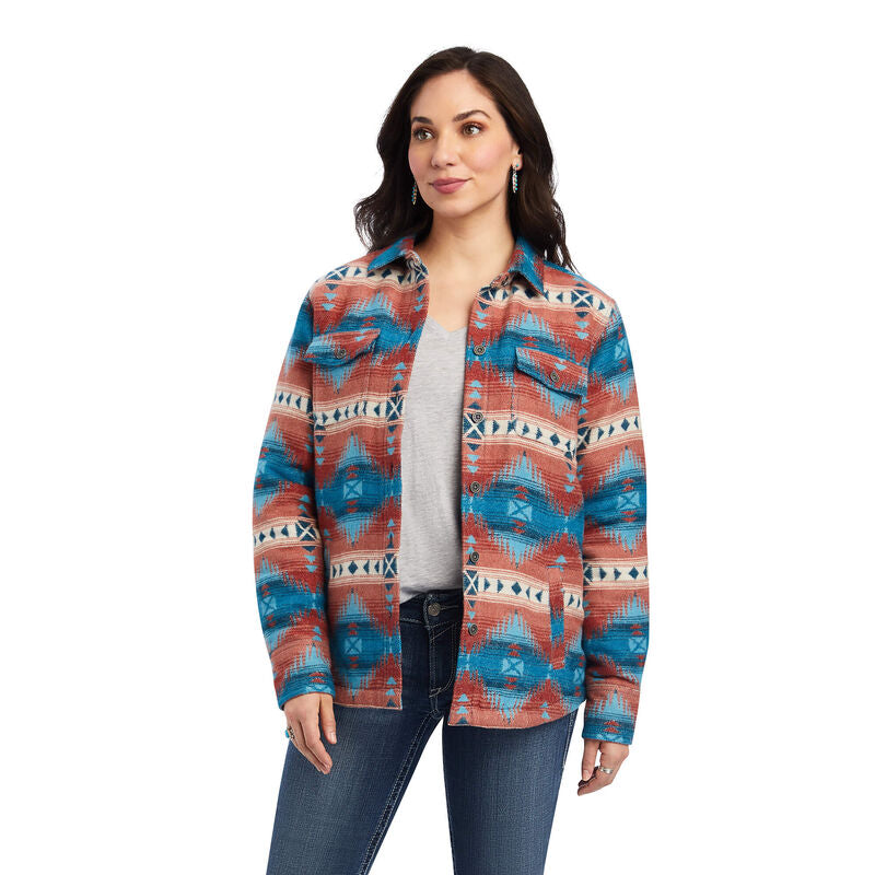 ARIAT WOMENS SHACKET SHIRT JACKET