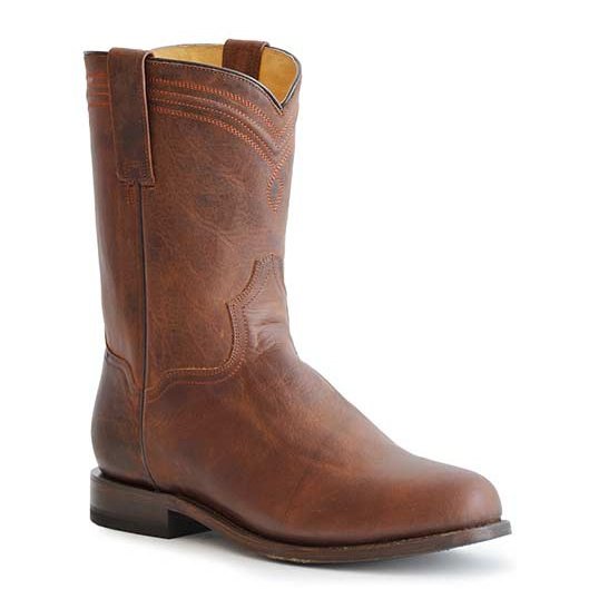 ROPER MENS ROUND TOE ROPER - BROWN