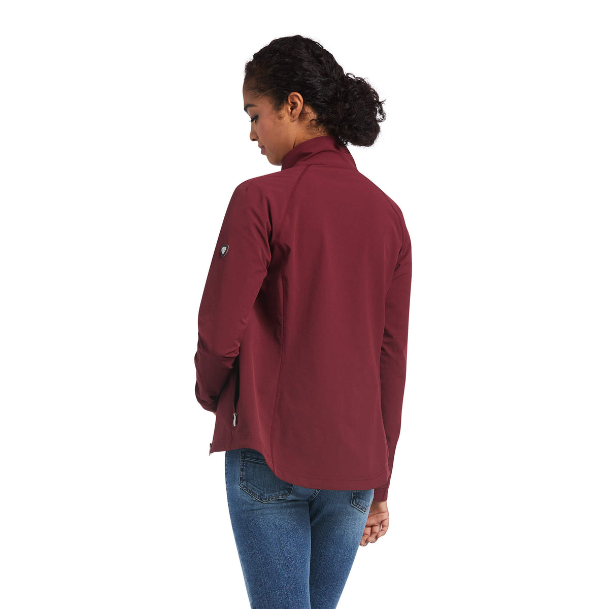 ARIAT WOMENS AGILE SOFTSHELL JACKET - ZINFANDEL